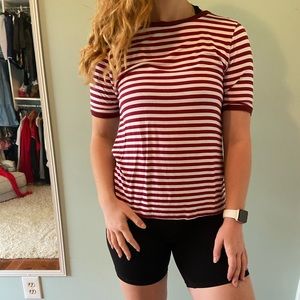 striped top